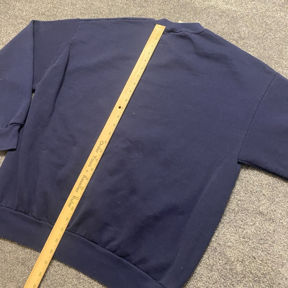 Vintage 90s JERZEES NUBLEND Crew Neck Pullover Sweatshirt Mens XL Made in USA - Picture 5 of 7